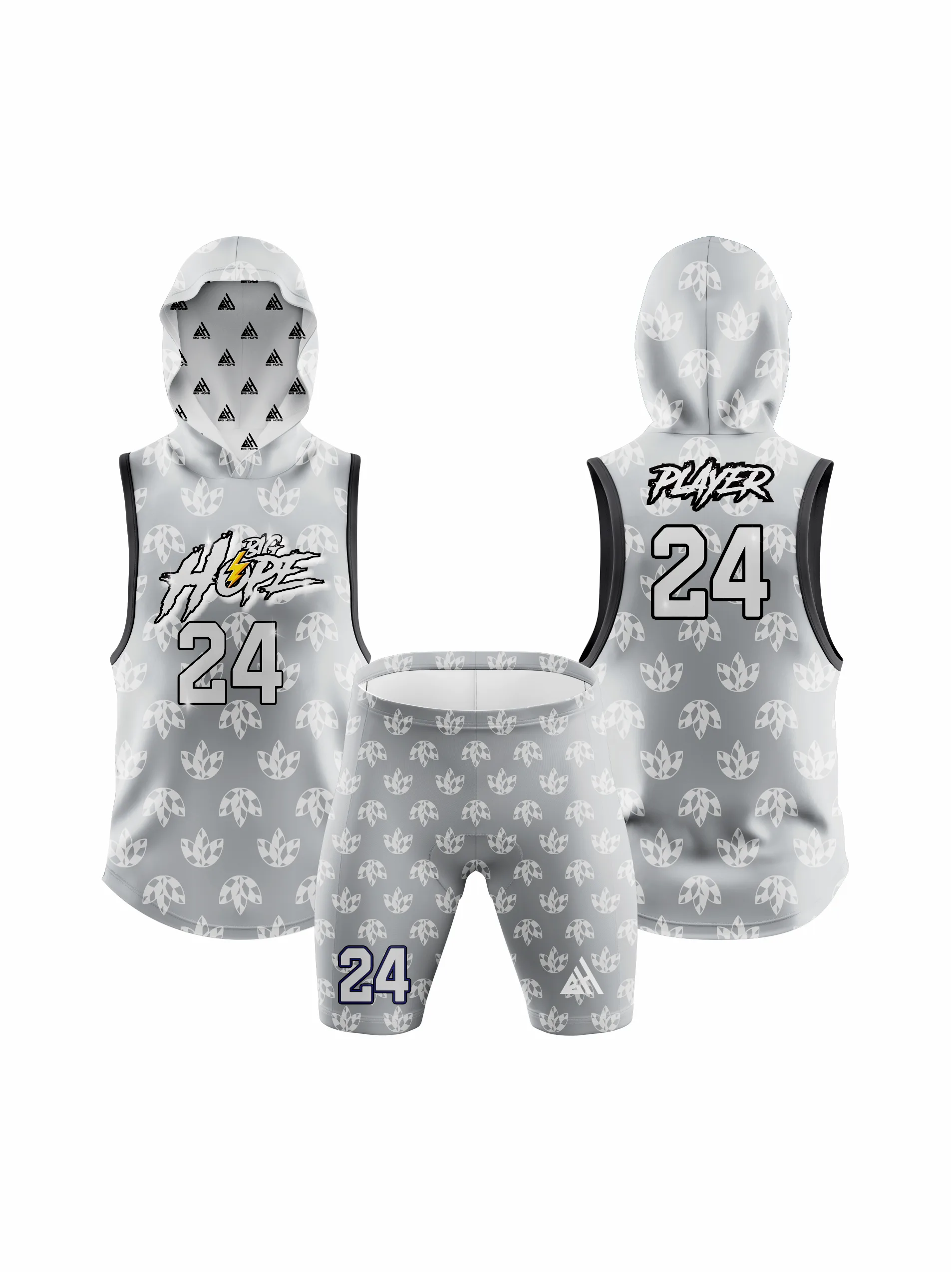 Custom 7v7 Hooded Uniforms view 5
