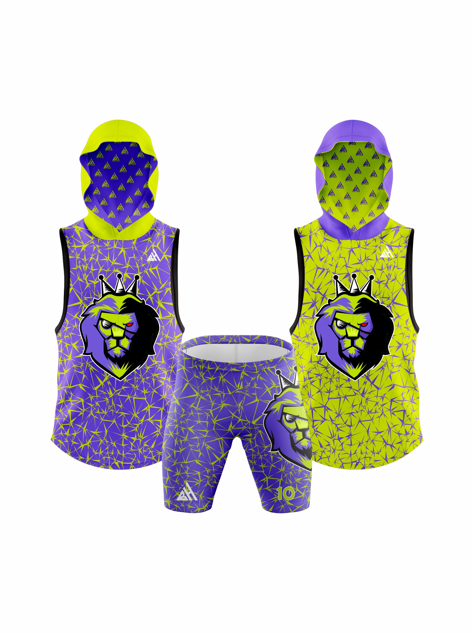 Custom 7v7 Hooded Uniforms view 6