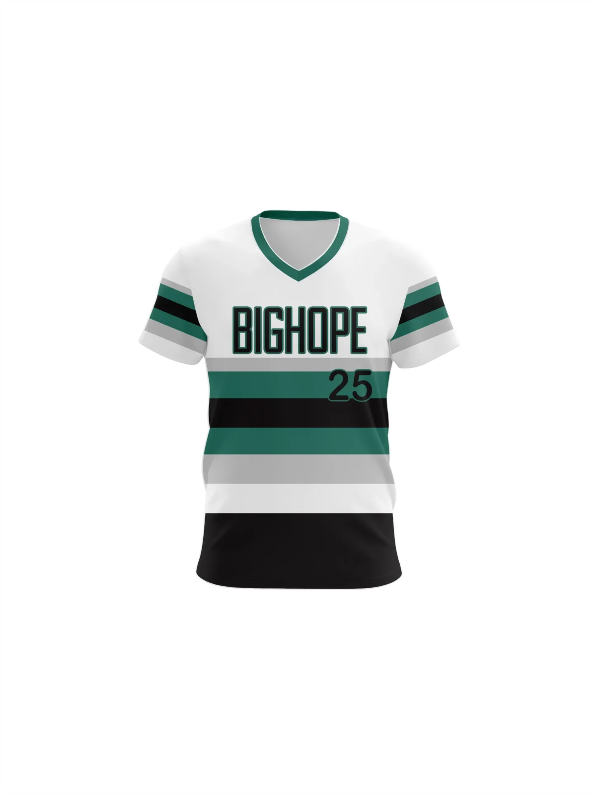 Baseball V-Neck Jerseys view 2