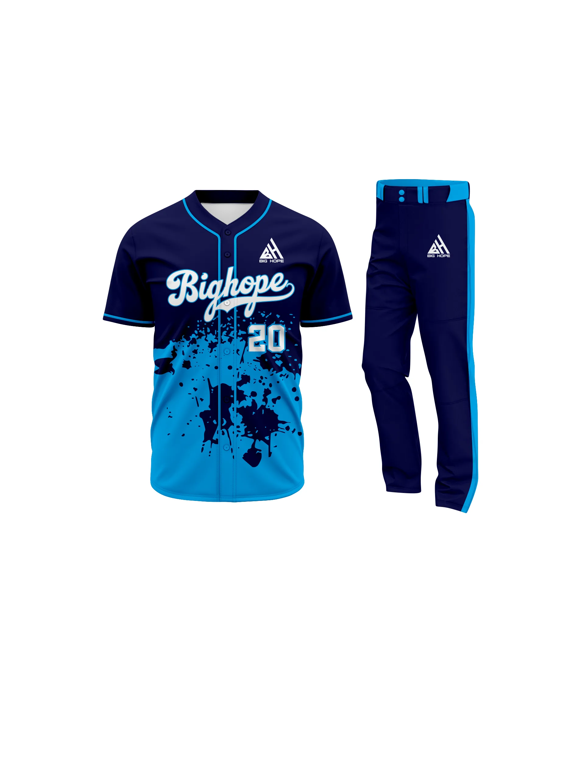 Custom Baseball Uniforms view 3