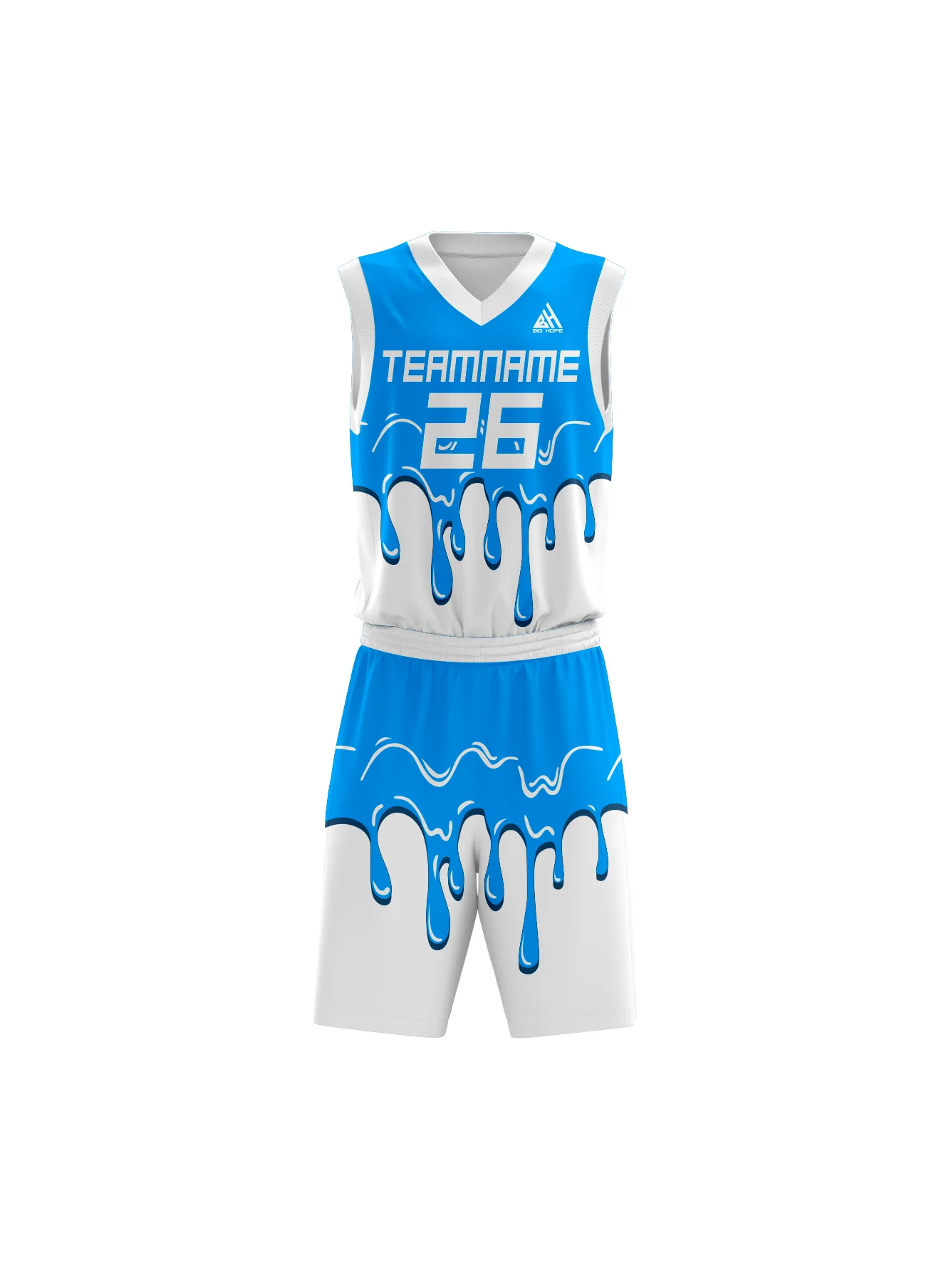 Custom Basketball Uniform view 2