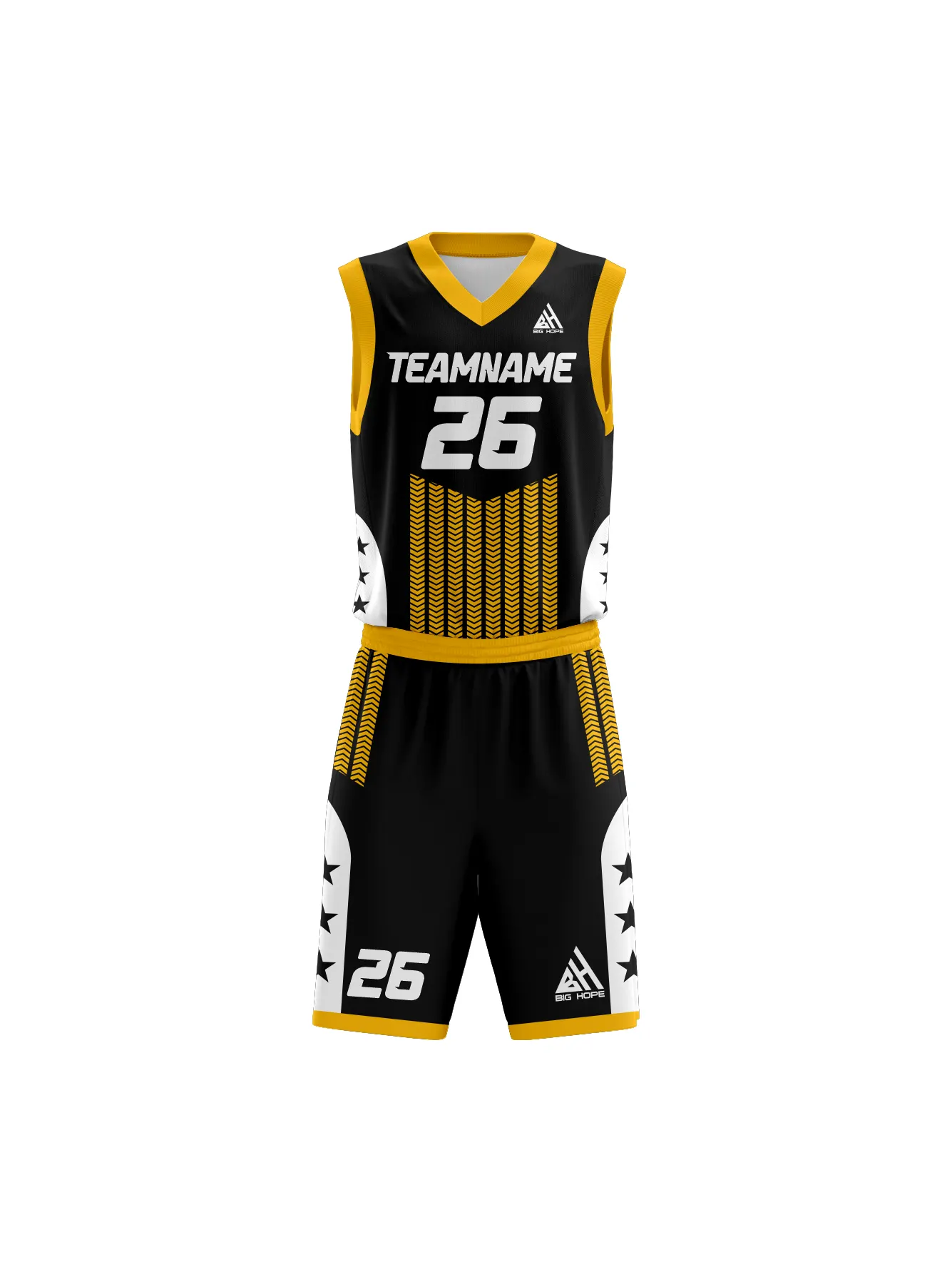 Custom Basketball Uniform view 3