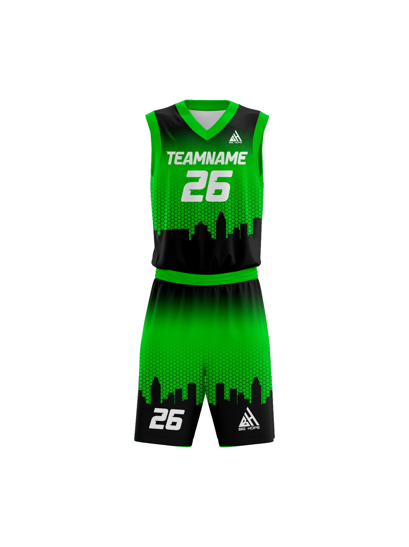 Custom Basketball Uniform view 4