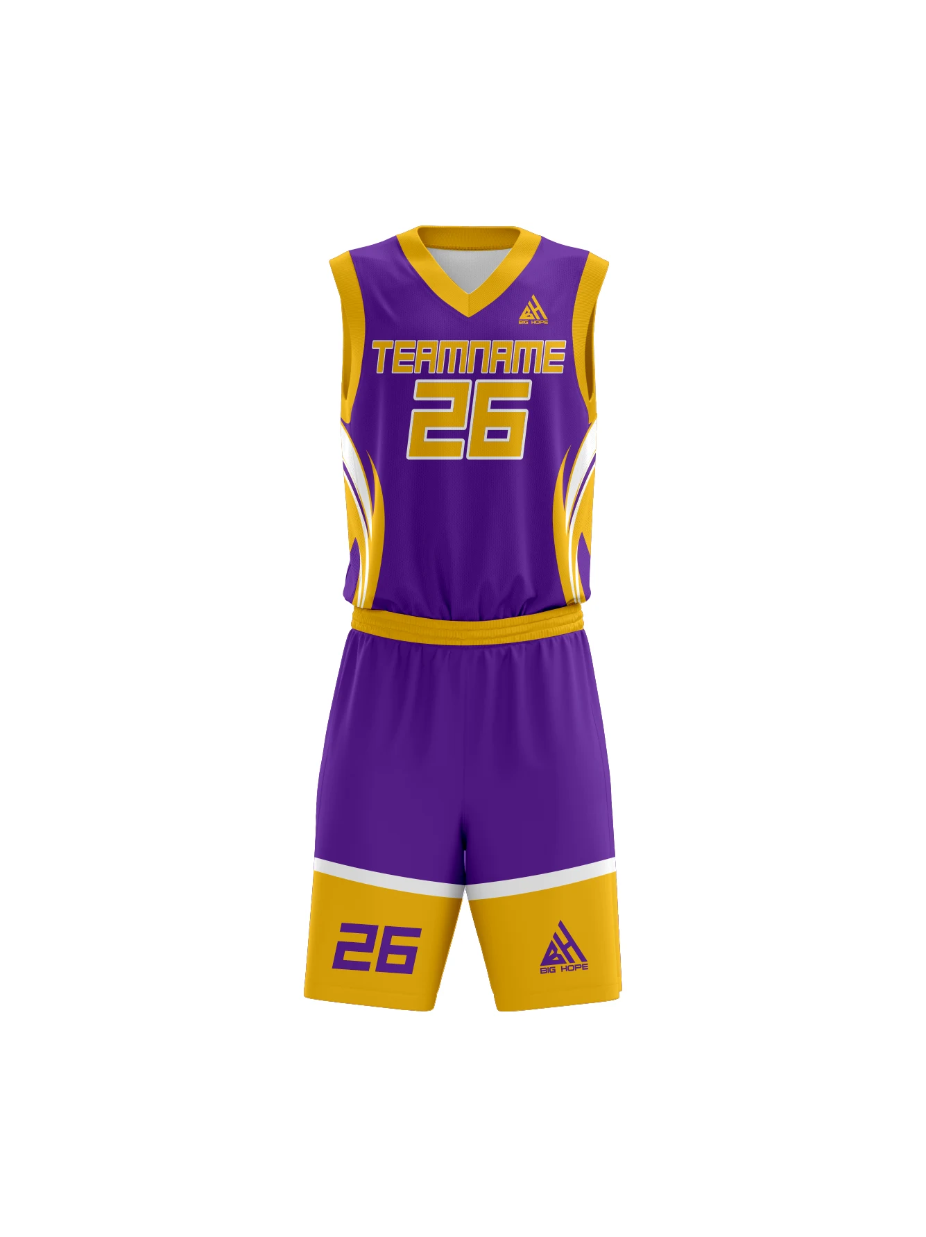 Custom Basketball Uniform view 5