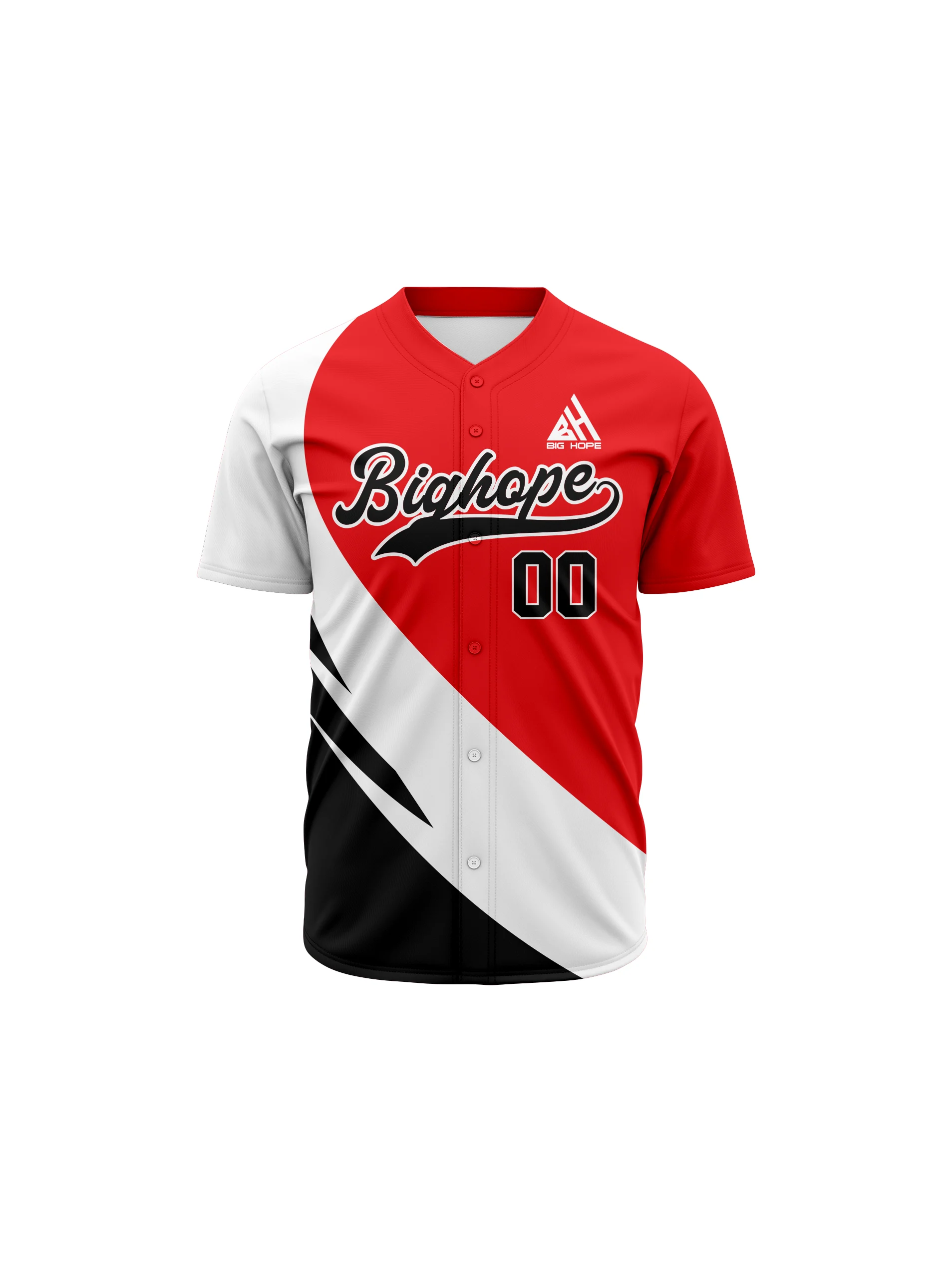 Full Button Baseball Jerseys