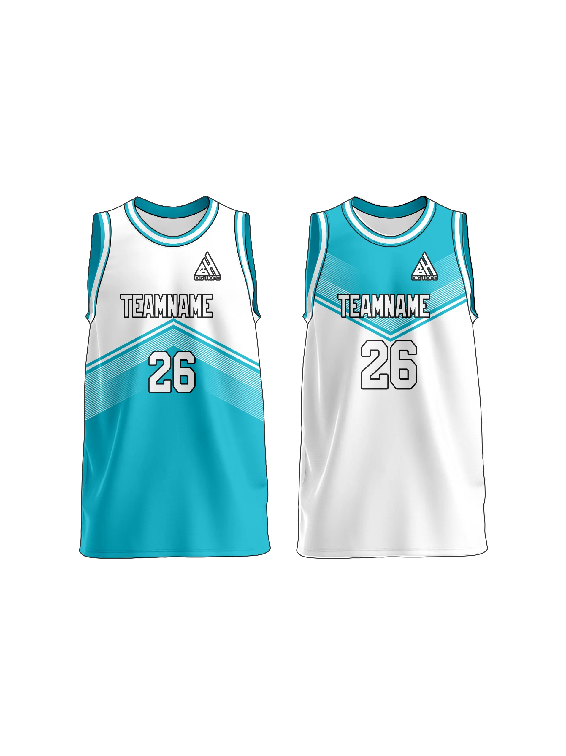 Custom Reversible Basketball Jersey