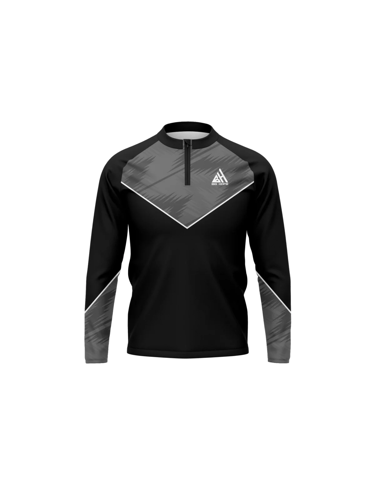 Custom 1/4 Zipper LS